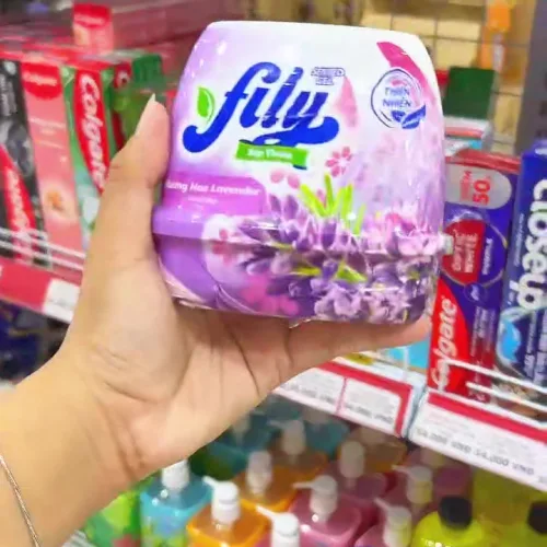 Sáp Thơm Phòng Fily Hương Hoa Lavender 180g - Sáp Khử Mùi Thơm Phòng Fily