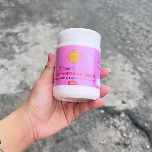 Kem Kích Trắng Beauty Perfect Body Whitening Cream Hồng 200g Phiên Bản Việt Nam