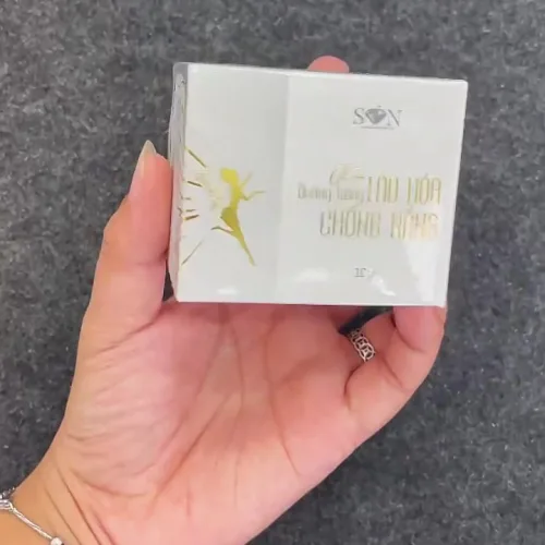Kem Face Son Cosmetic Màu Trắng Dưỡng Trắng Da Chống Lão Hóa 10g Phiên Bản Cũ