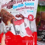 Bánh Thanh Sữa Socola Heshan Double-Sauce Vị Ca Cao 280g - Bánh Thanh Sữa Heshan