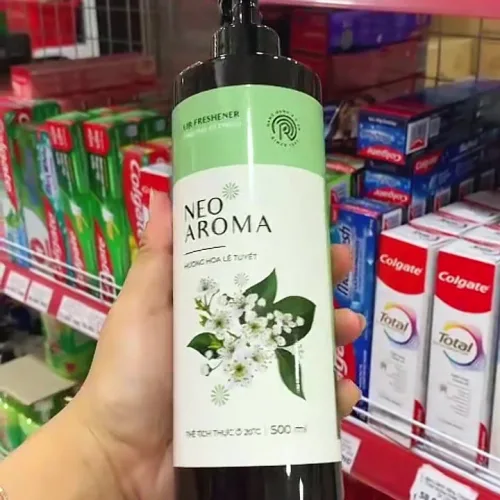 Nước Hoa Xịt Phòng Neo Aroma Hương Hoa Lê Tuyết 500ml - Nước Xịt Phòng Neo Aroma