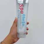 Tẩy Tế Bào Chết Body Spa Exfoliating Shower Gel GoPerfect Bản Trung Màu Trắng 300ml