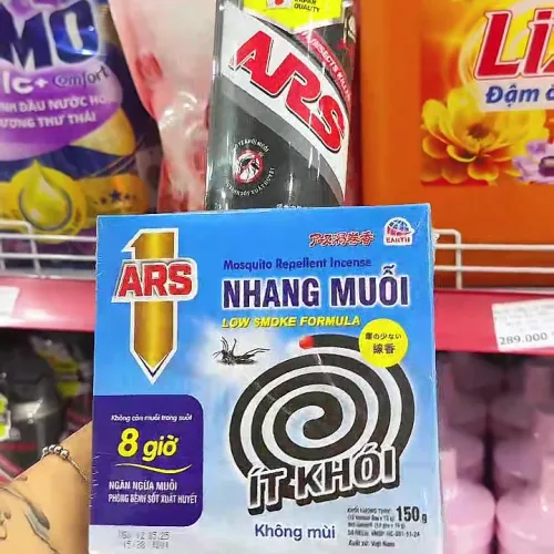 Bình Xịt Côn Trùng Ars Pro.x Max 500ml Màu Đen + Tặng Nhang Muỗi Ít Khói 150g