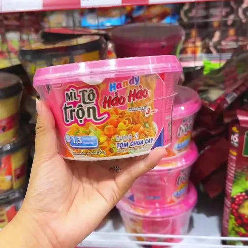 Mì Trộn Tô Hảo Hảo Tôm Chua Cay 93g - Mì Hảo Hảo Acecook