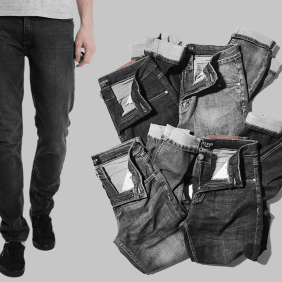 Xưởng sỉ quần jean dài nay ống suông hàng vnxk 19046