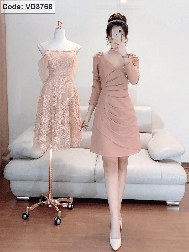 Váy Bò Liền Thân Váy Dài Chữ A Chít Eo Cổ Điển Thiểu Số Cảm Giác Thiết Kế  Mùa Hè 2023 Mẫu Mỏng Vóc Dáng Nhỏ Cộc Tay Cho Nữ | Lazada.vn