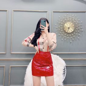 Sơ mi nữ form dài Bbr