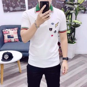 Áo thun nam cổ bẻ phối cổ