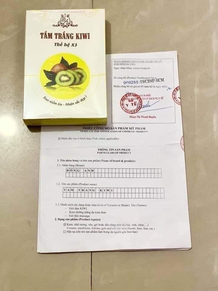 Tắm trắng Kiwi thế hệ X3 Đông Anh