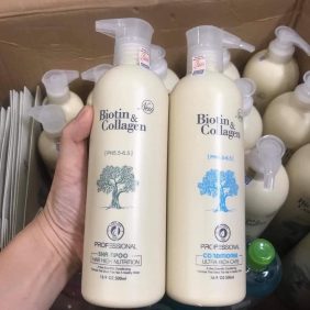 Dầu gội xả Biotin & Collagen 1000ml