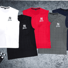 Xưởng sỉ áo thun nam ba lỗ in logo cao cấp