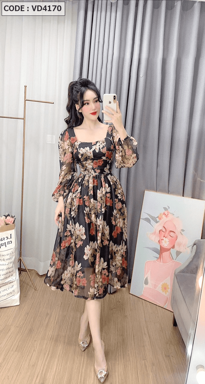 váy xoè dáng dài giá tốt Tháng 8 2023  Mua ngay  Shopee Việt Nam