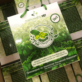 Cafe xanh hộp 30 gói