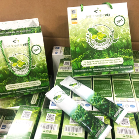 Cafe xanh hộp nhỏ 10 gói giá mới 125k
