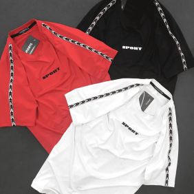 Áo thun nam cổ tròn sport