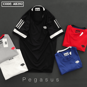 Áo thun nam thể thao cổ tròn PEGASUS
