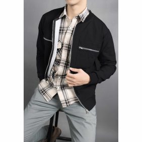 Áo khoác nam Bomber 2 màu cao cấp