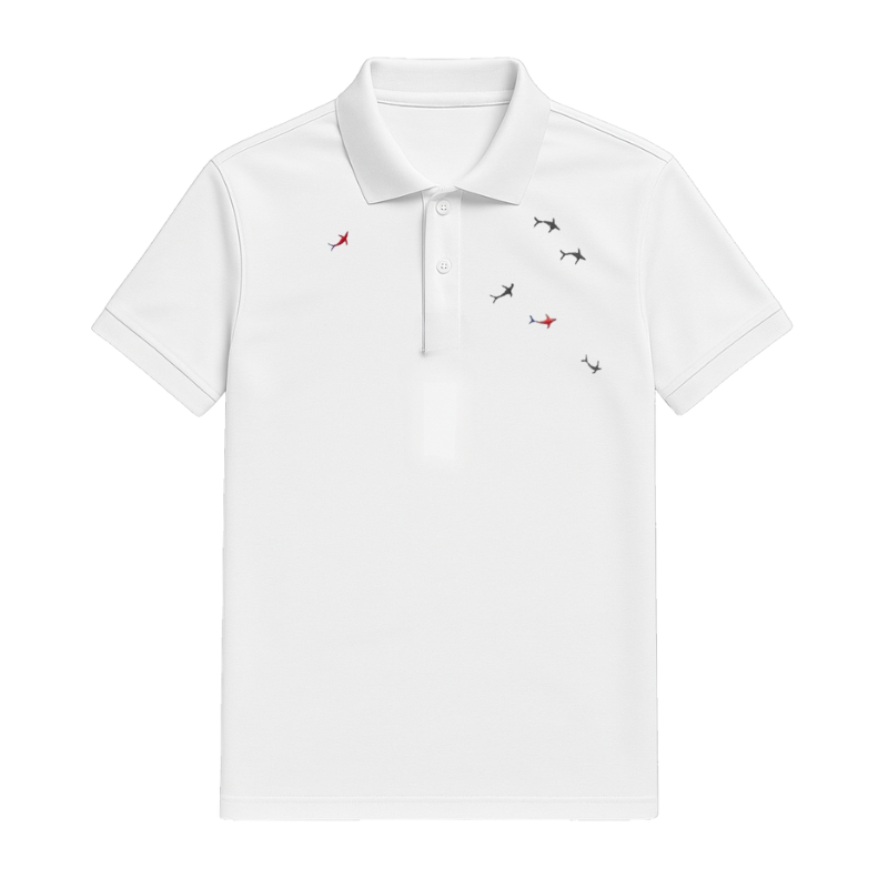 Shop sỉ áo Thun Nam Thêu Cá Mập Cao Cấp (Có Size 3XL)