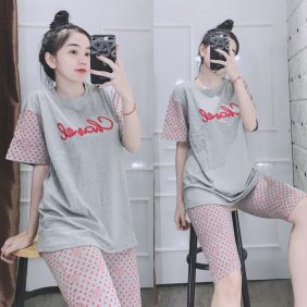Set bộ nữ áo form rộng quần ôm