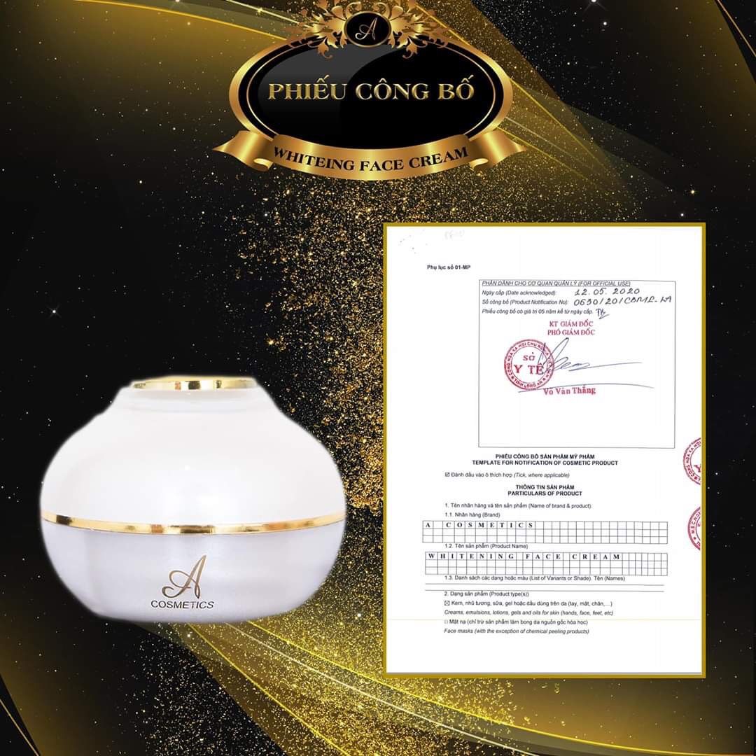 Shop sỉ kem face Pháp A Cosmetics Mỹ Phẩm Phương Anh