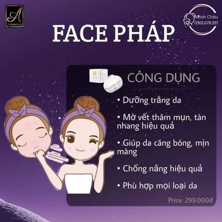 Shop sỉ kem face Pháp A Cosmetics Mỹ Phẩm Phương Anh