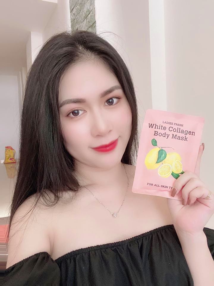 Giá sỉ Ủ trắng chanh Collagen Body Mask Ủ trắng chanh Collagen