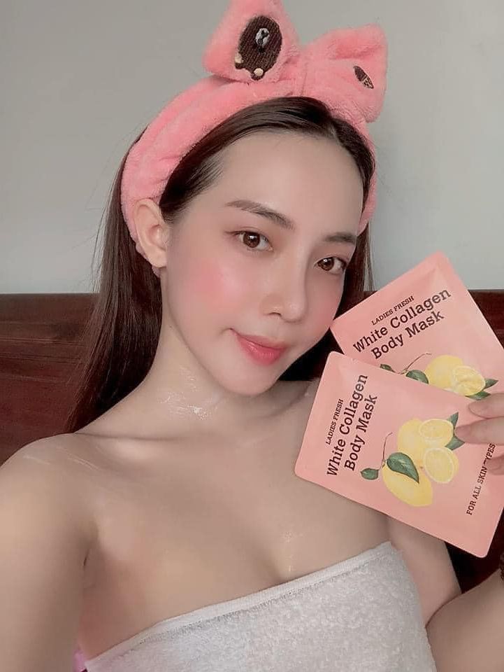 Giá sỉ Ủ trắng chanh Collagen Body Mask Ủ trắng chanh Collagen
