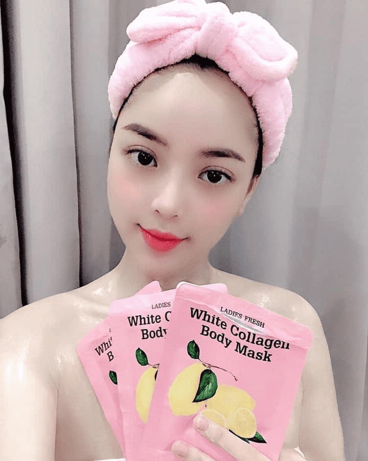 Giá sỉ Ủ trắng chanh Collagen Body Mask Ủ trắng chanh Collagen