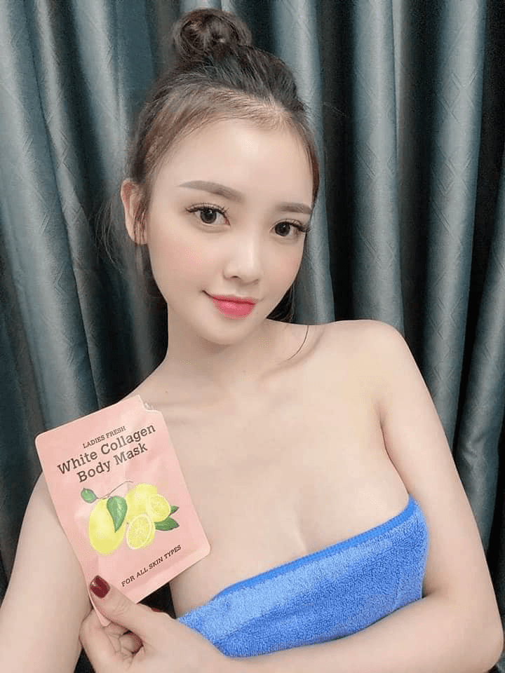 Giá sỉ Ủ trắng chanh Collagen Body Mask Ủ trắng chanh Collagen
