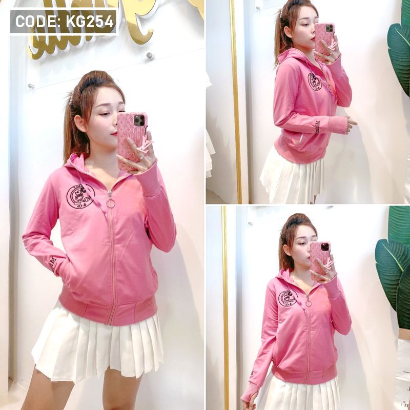 Áo khoác nữ thêu mickey tròn Áo khoác nữ thêu mickey tròn
