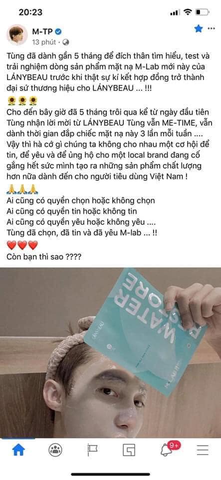Phân phối sỉ mặt nạ M-Lab Bamboo Mask Sơn Tùng M-TP Địa chỉ sỉ mặt nạ M-Lab Bamboo Mask Sơn Tùng M-TP