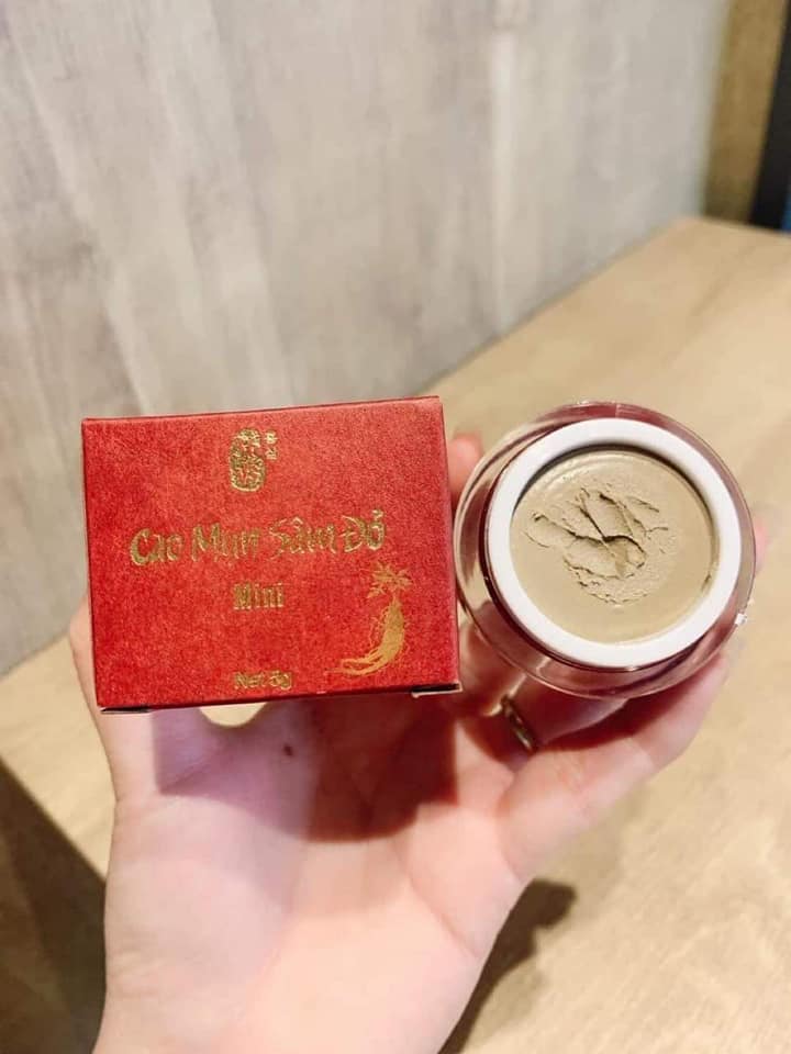 Cao mụn sâm đỏ 36 vị loại mini Cao mụn sâm đỏ 36 vị loại mini