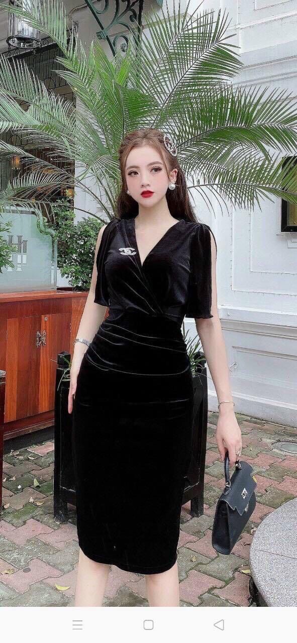 Váy Body Đen, Đầm 2 Dây Nhún Thân Hở Lưng Phối Dây Phong Cách Sexy Gợi Cảm.  | Shopee Việt Nam