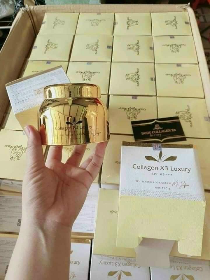 Kem body Collagen X3 Luxury chính hãng Mỹ Phẩm Đông Anh