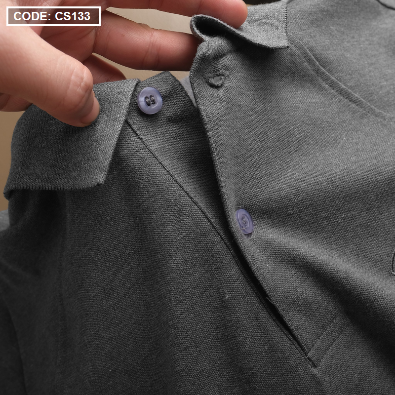 Shop sỉ áo Thun Nam Cổ Bẻ Thêu Chữ Cao Cấp