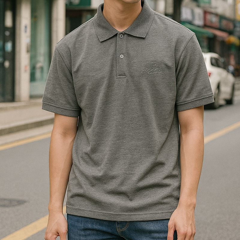 Shop sỉ áo Thun Nam Cổ Bẻ Thêu Chữ Cao Cấp Shop sỉ áo Thun Nam Cổ Bẻ Thêu Chữ Cao Cấp