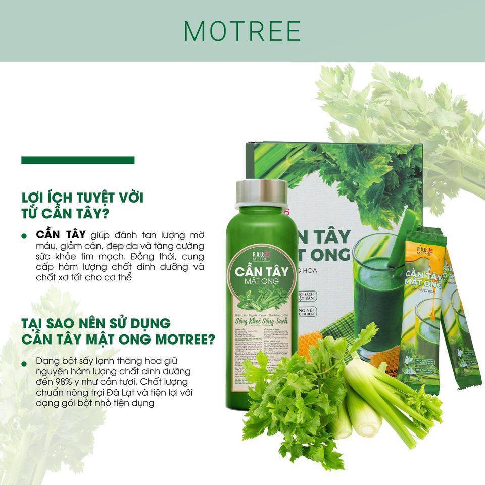 Cần tây mật ong Motree