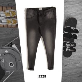 Quần jean nam 5228 ống vừa