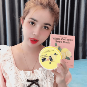 Kem body Lemon Chanh dưỡng trắng da chính hãng Q-lady