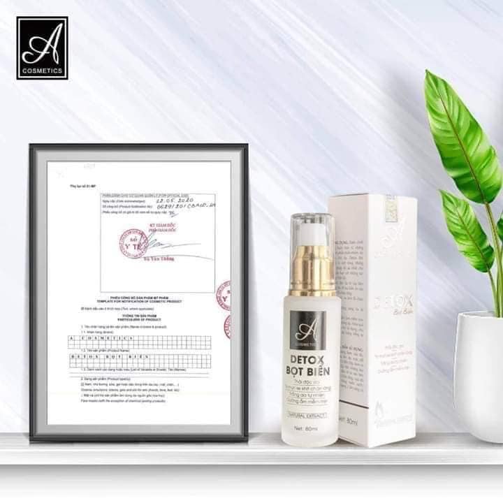 Detox thải độc tố da A Cosmetics Detox thải độc tố da A Cosmetics