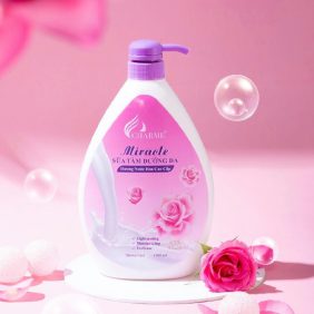 Sữa Tắm Nước Hoa Charme Miracle 1000ml hương hoa nhài