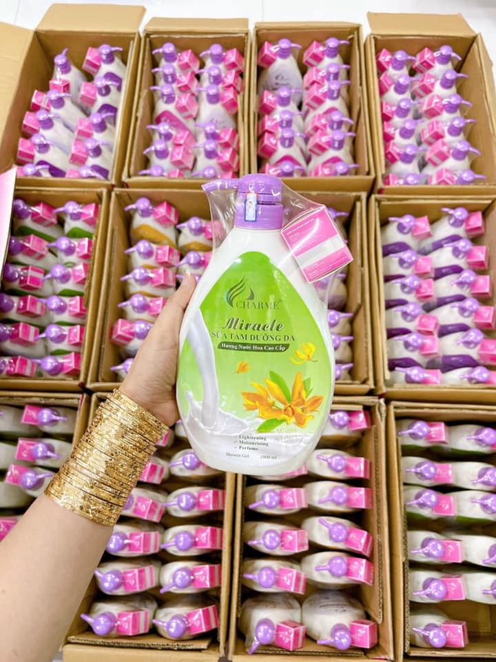 Sữa tắm Miracle Ngọc Lan Tây chính hãng Charme Sữa tắm Miracle Ngọc Lan Tây chính hãng Charme