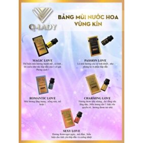 Nước hoa vùng kín Passion Love Q Lady 5ml