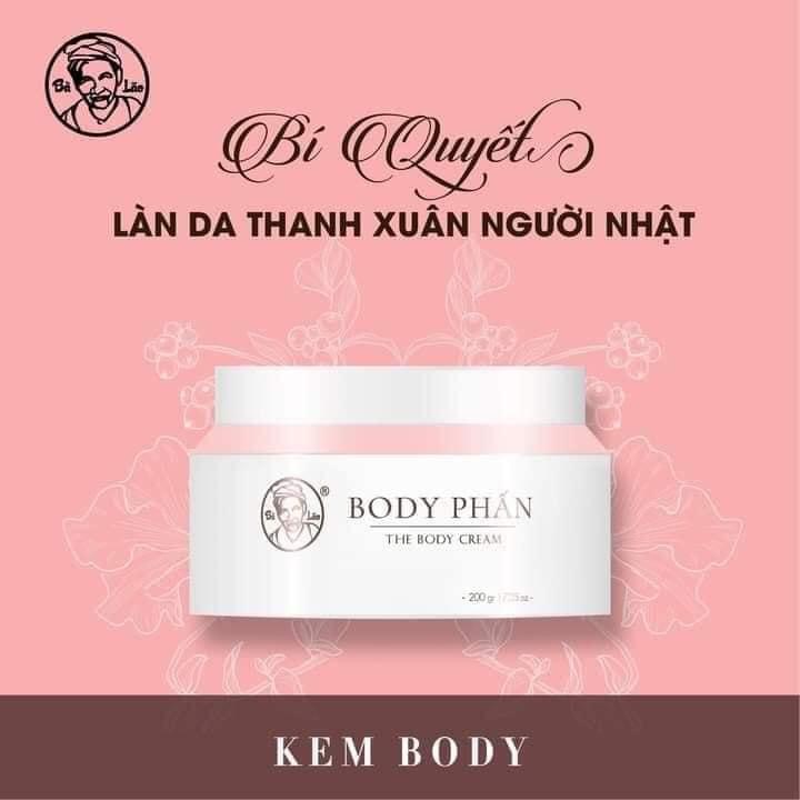 Kem body phấn Bà Lão chính hãng - 8936142290127