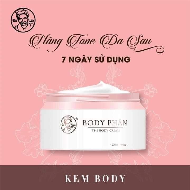 Kem body phấn Bà Lão chính hãng - 8936142290127