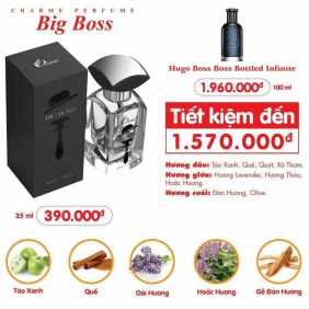 Nước hoa nam Charme Big Boss 35ml chính hãng
