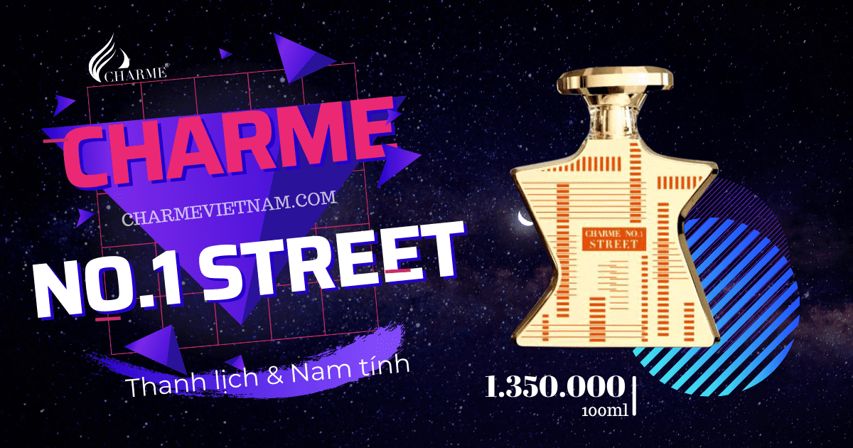 Nước hoa Charme no. 1 Street chính hãng Nước hoa Charme no. 1 Street chính hãng