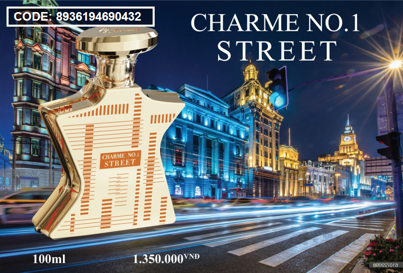 Nước hoa Charme no. 1 Street chính hãng Nước hoa Charme no. 1 Street chính hãng