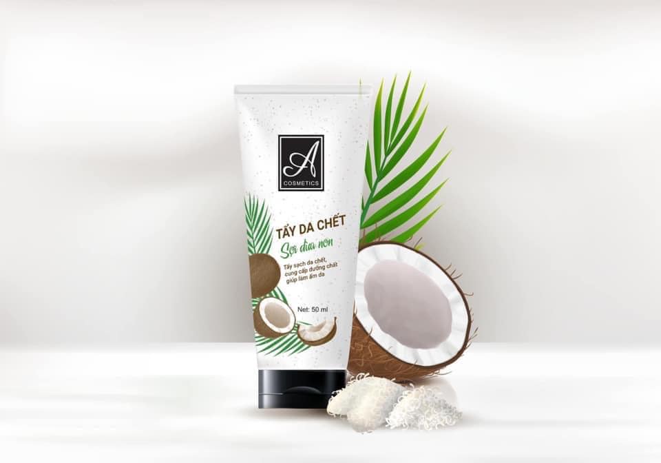 Tẩy tế bào chết sợi dừa non A Cosmetics Tẩy tế bào chết sợi dừa non A Cosmetics