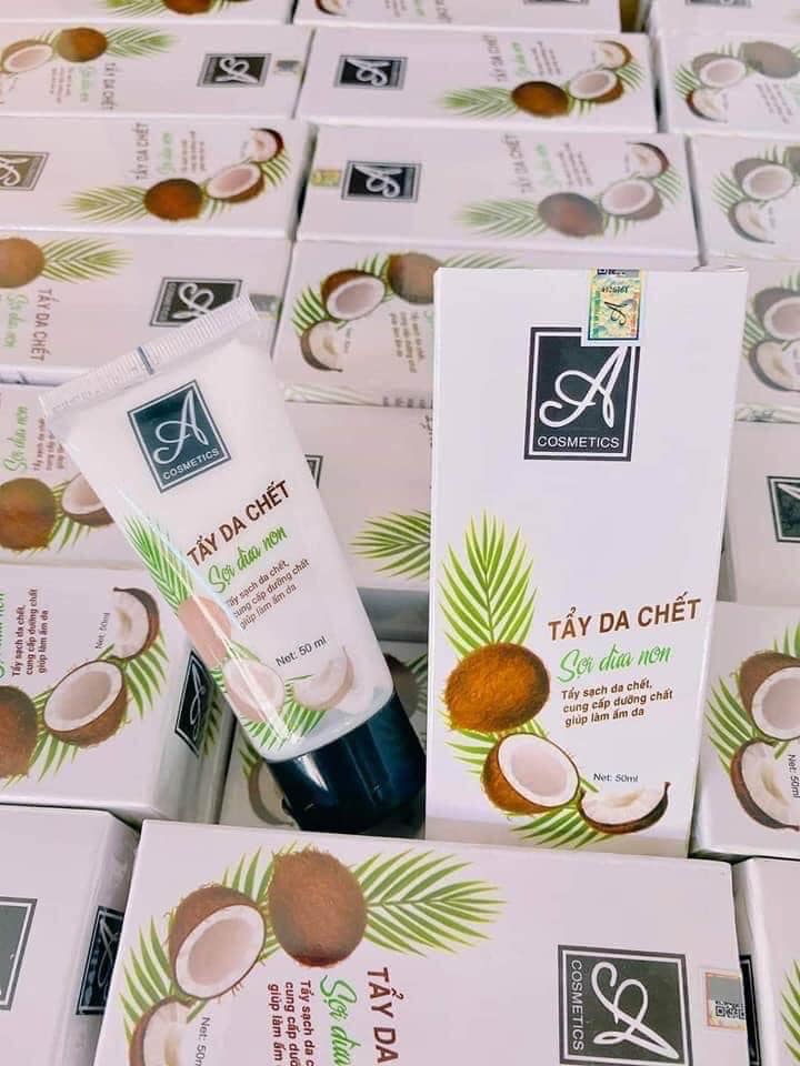 Tẩy tế bào chết sợi dừa non A Cosmetics Tẩy tế bào chết sợi dừa non A Cosmetics